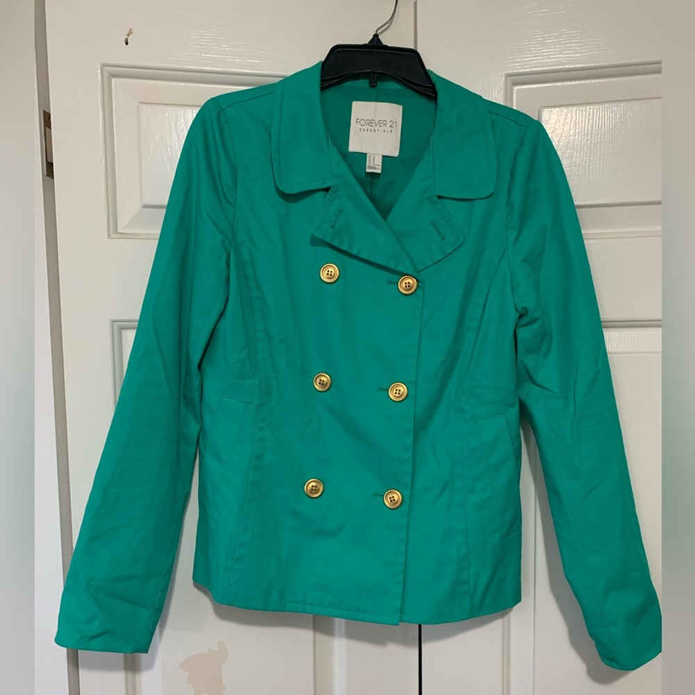 FOREVER 21. Green women’s jacket